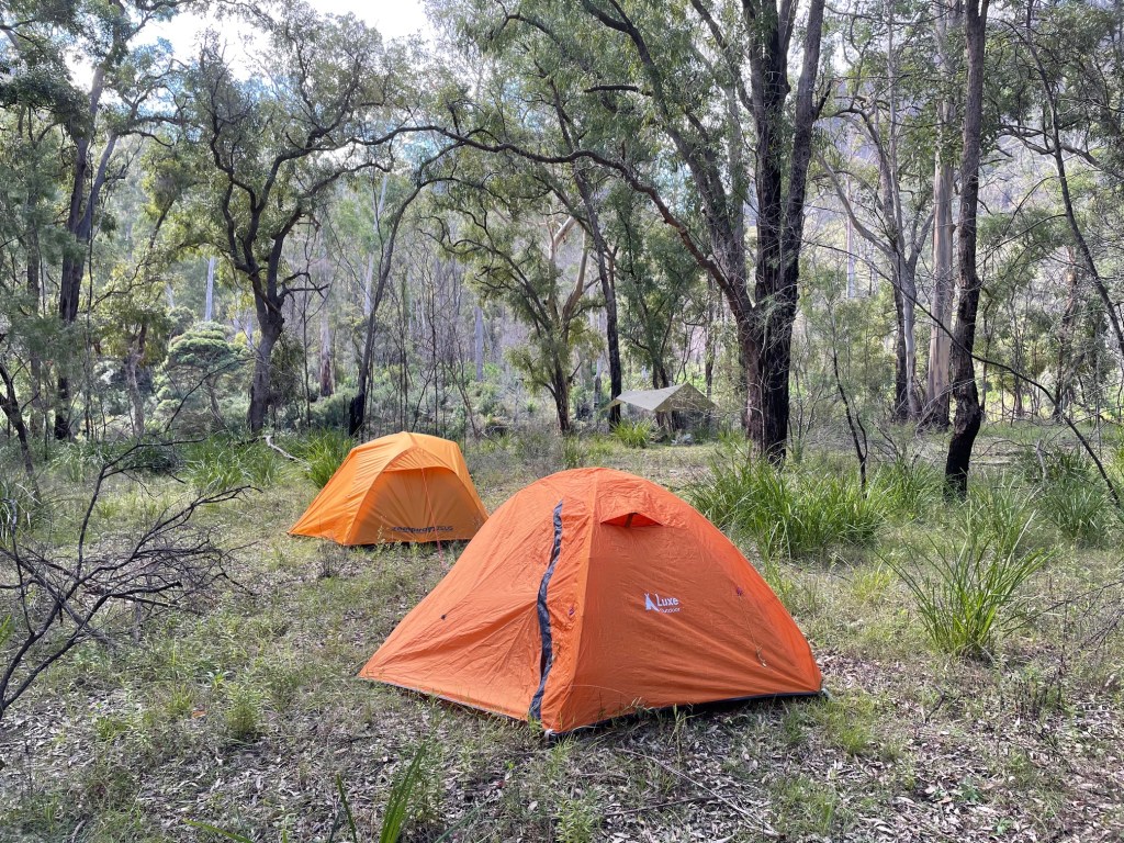 Australian wilderness camping